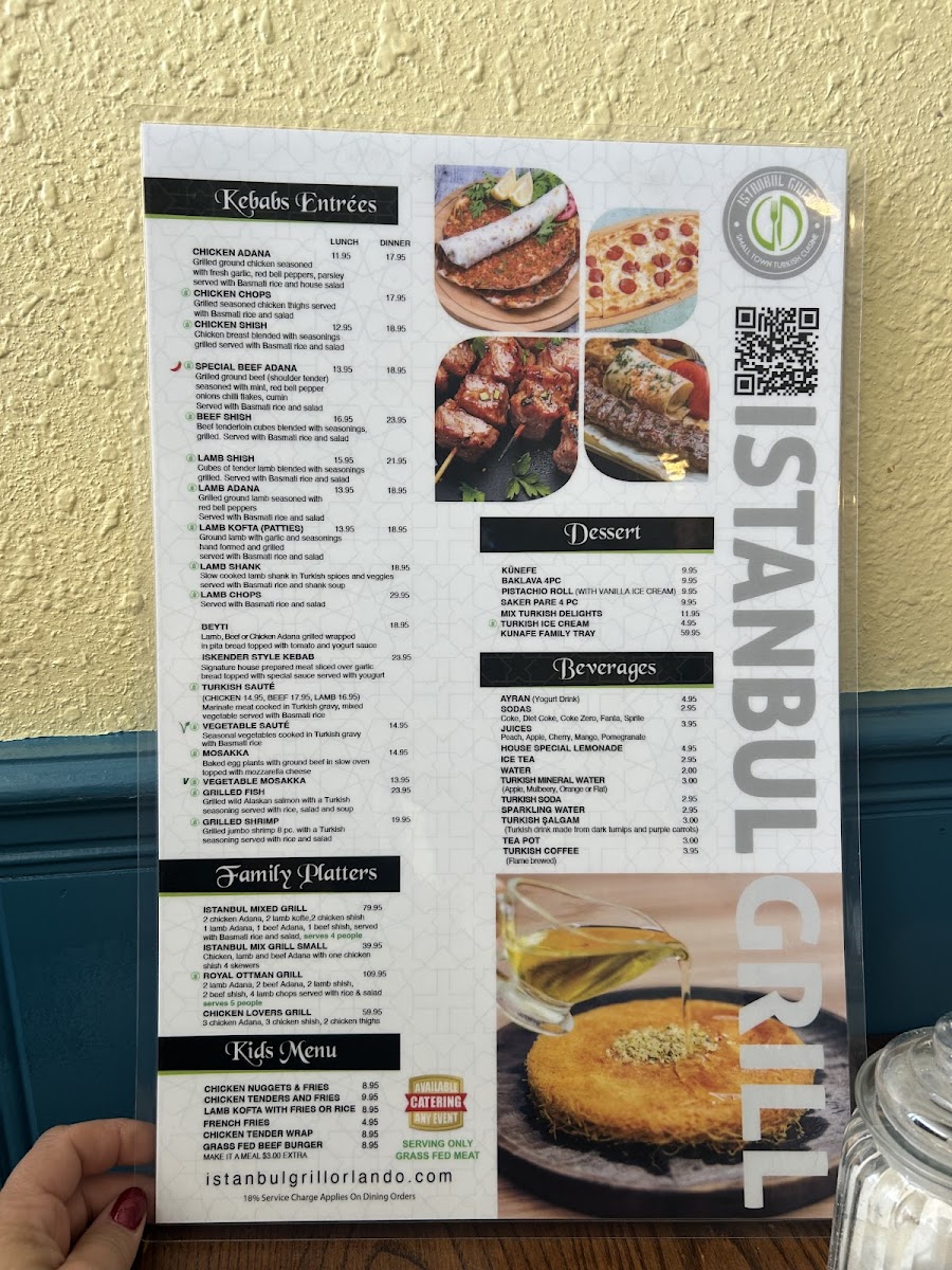Menu Istanbul Grill-4