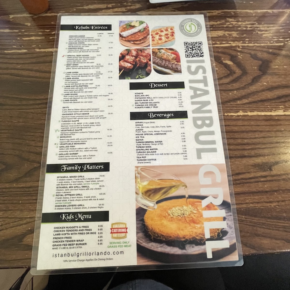 Menu Istanbul Grill-5